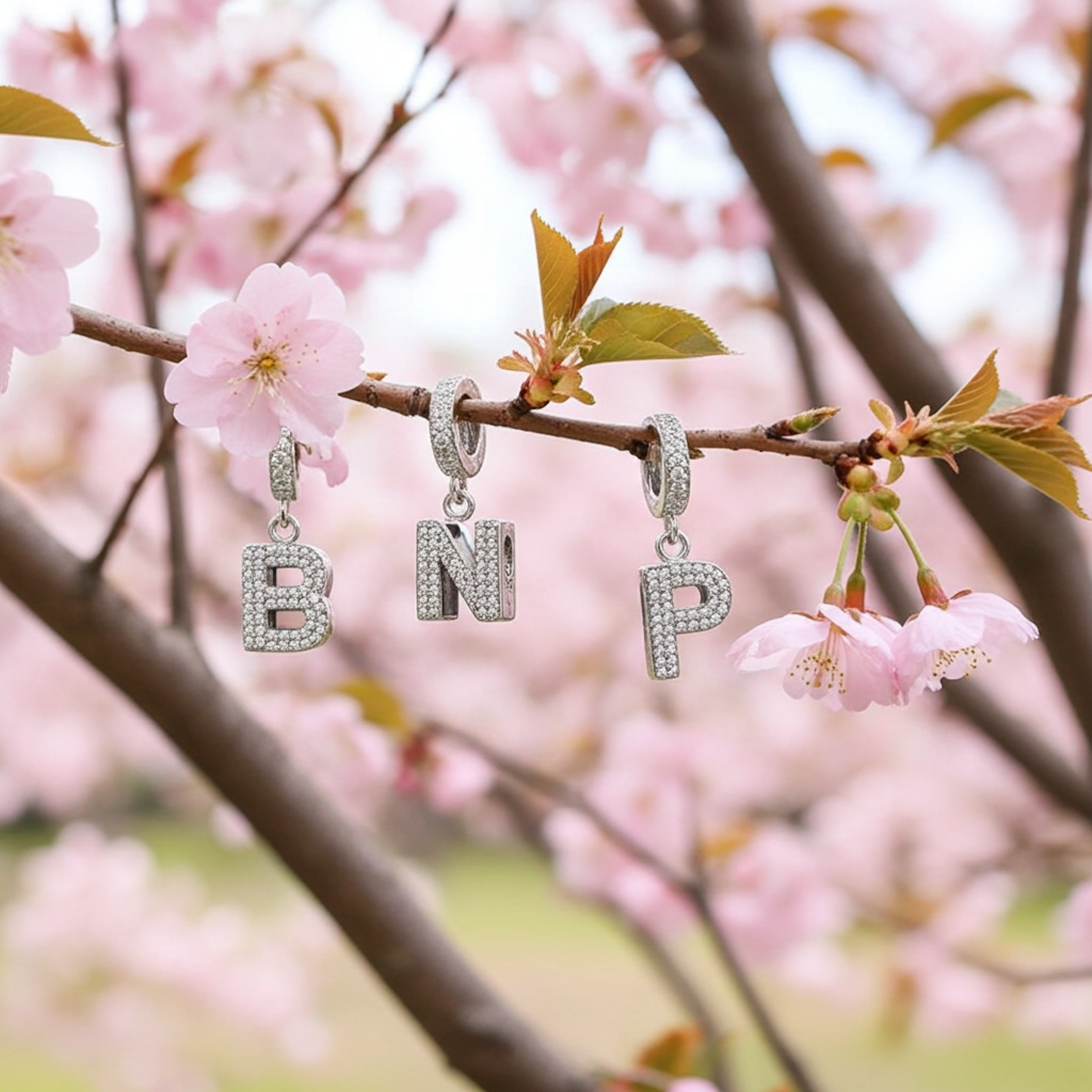 Charms fit original bracelets, A-Z