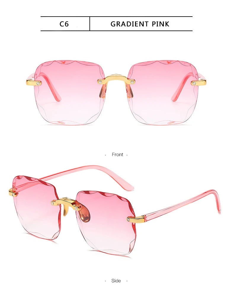 Randlose Sonnenbrille 3 PCS