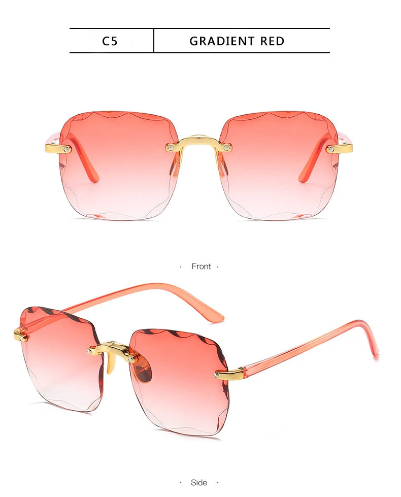 Randlose Sonnenbrille 3 PCS