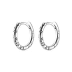 925 Silber-Ohrring im Retro-Design