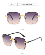Randlose Sonnenbrille 3 PCS
