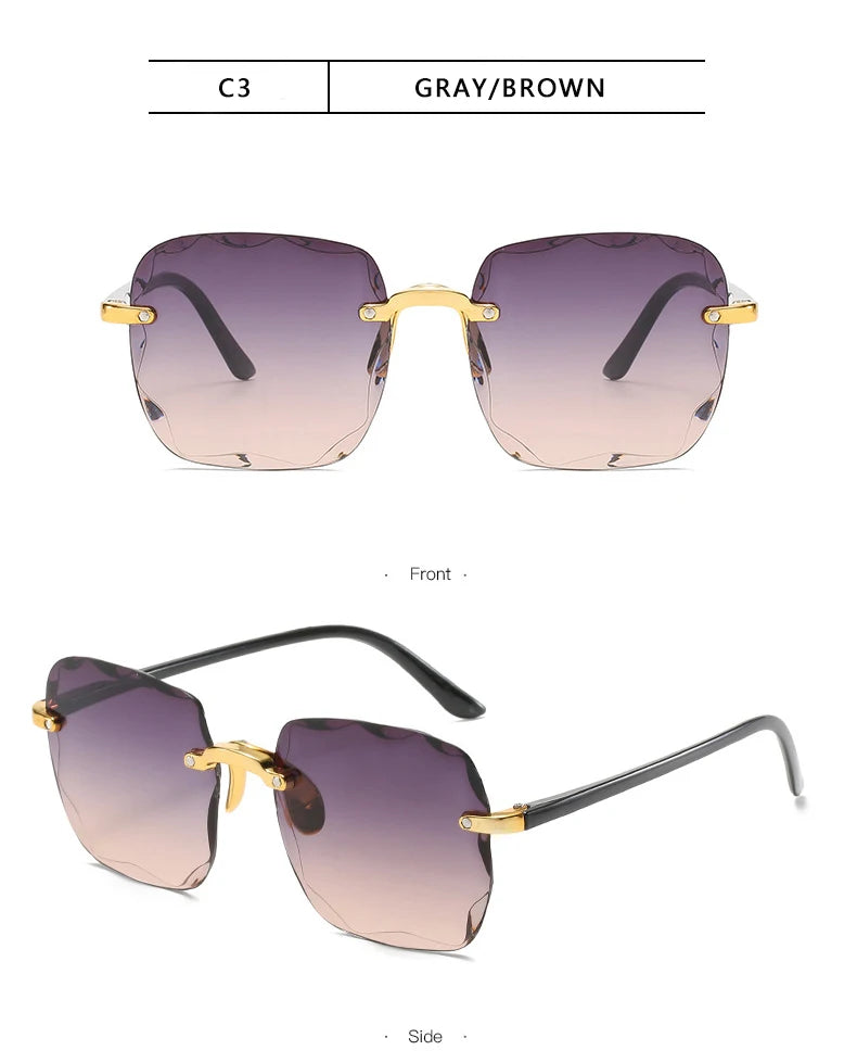 Randlose Sonnenbrille 3 PCS