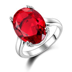 Auramoment 925er Ring Crazy mit Topassteinen in verschiedenen Farben