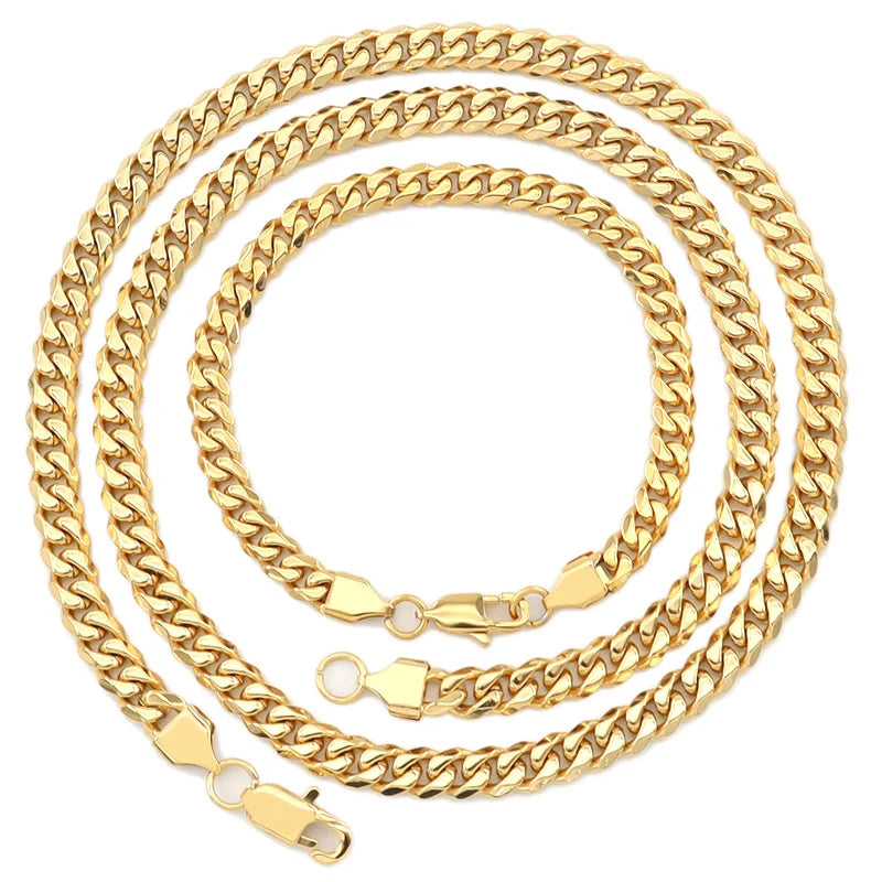 Stainless Steel Cuban Chain
