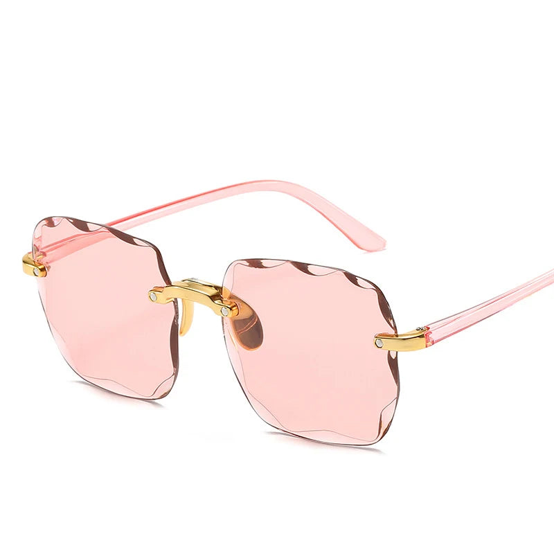 Rimless Sunglasses 3 PCS