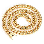 Hip Hop Cuban Style silber und gold