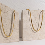 Schmuckset  Halskette und Armband gold und silber