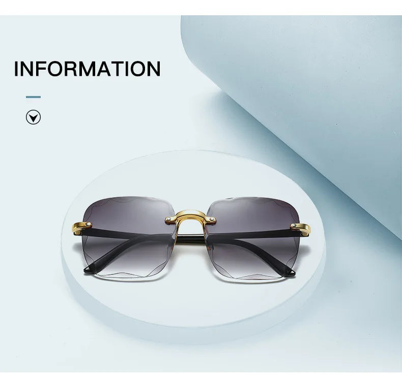Randlose Sonnenbrille 3 PCS