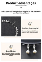 Luxuriöses Edelstein-Halsketten-Set für Damen