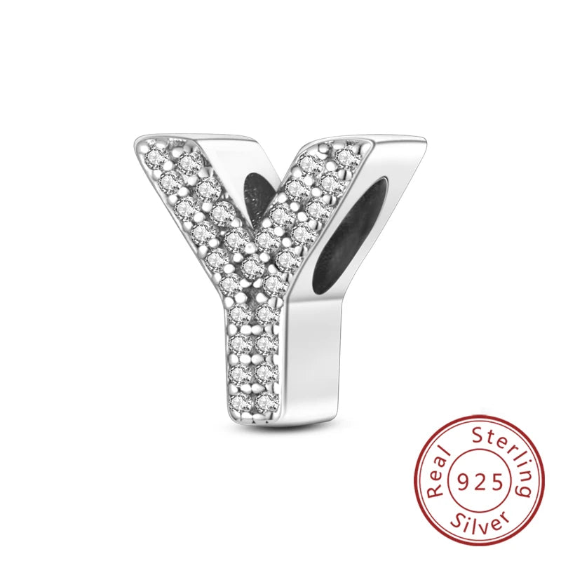 Charms fit original bracelets, A-Z