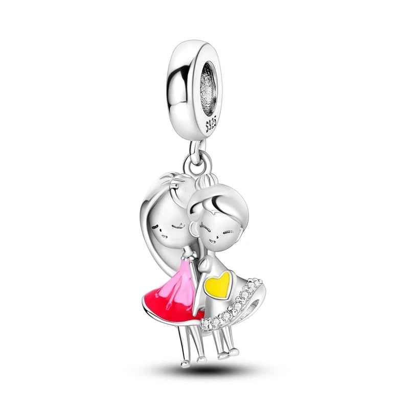 Sterling Silver Charm Beads