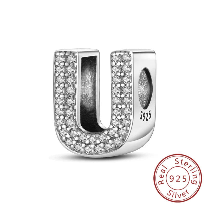 Charms fit original bracelets, A-Z