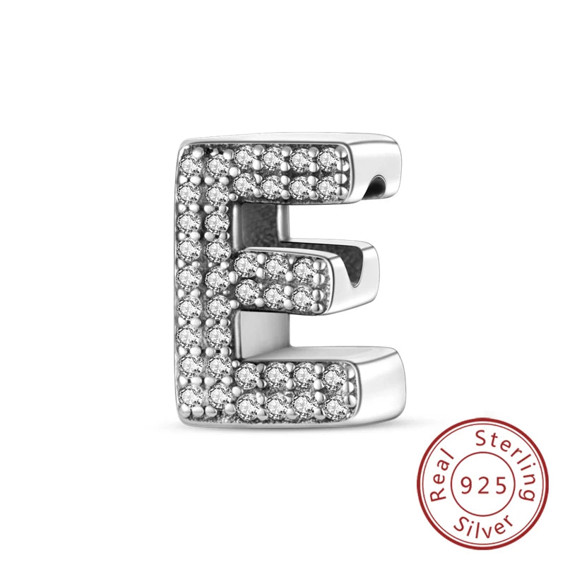 Charms fit original bracelets, A-Z