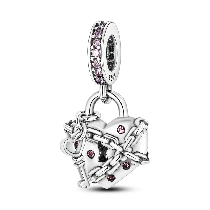 Sterling Silver Charm Beads