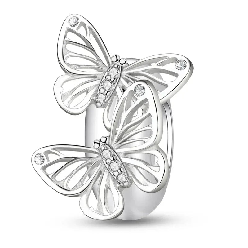 Charm-Anhänger aus 925er-Sterlingsilber - verschiedene Motive
