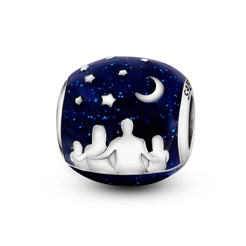 Sterling Silver Charm Beads