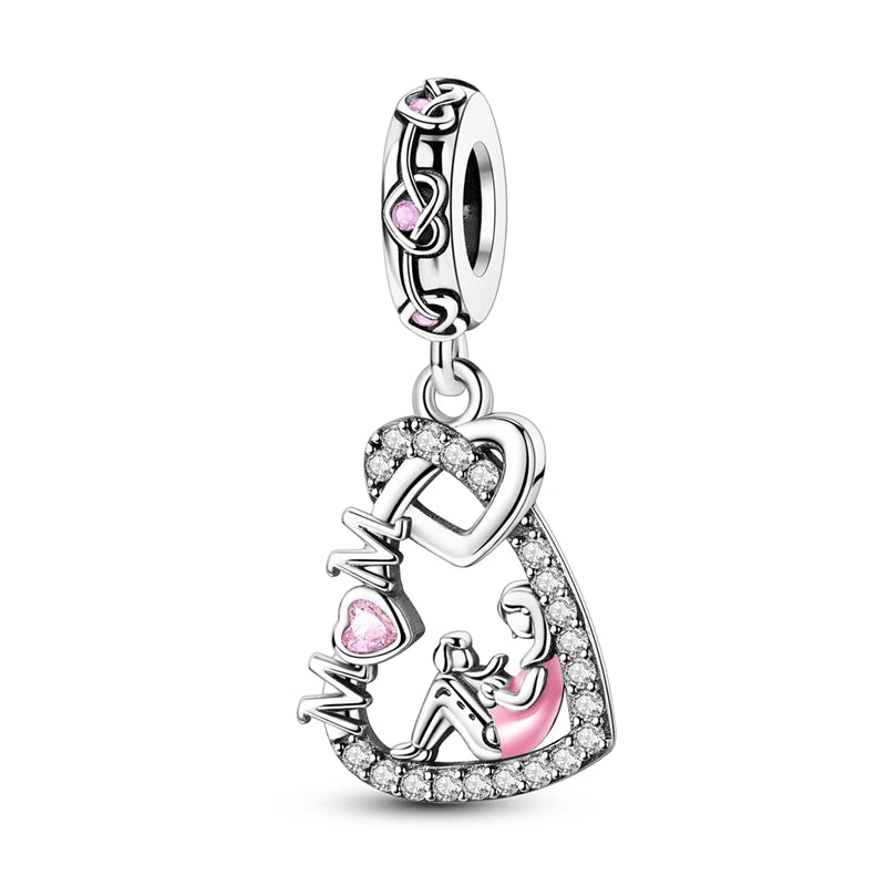 Sterling Silver Charm Beads