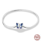 Armband Silber 925  Schmetterling