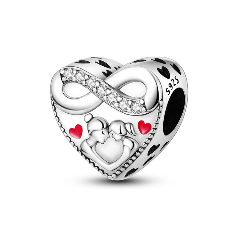 Sterling Silver Charm Beads