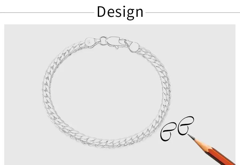 18K Gold und Silber verschiedene Längen Halsketten