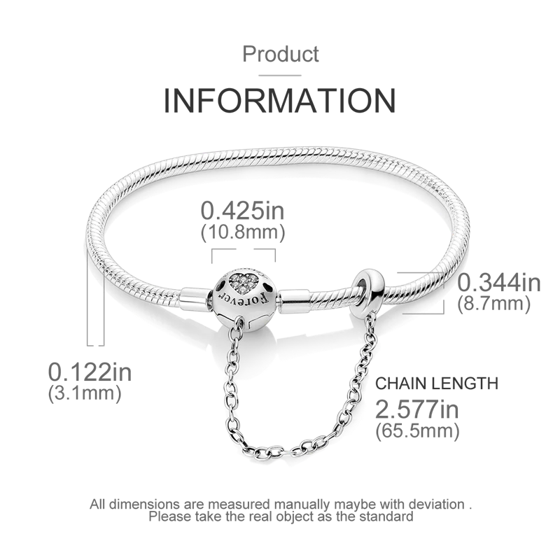 Zahle2 get 3! - Armband Silber 925, Original 17–20 cm verschiedene Motive