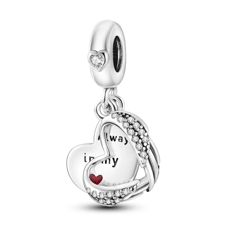 Sterling Silver Charm Beads