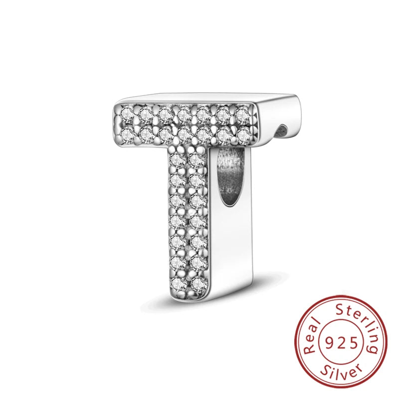 Charms fit original bracelets, A-Z