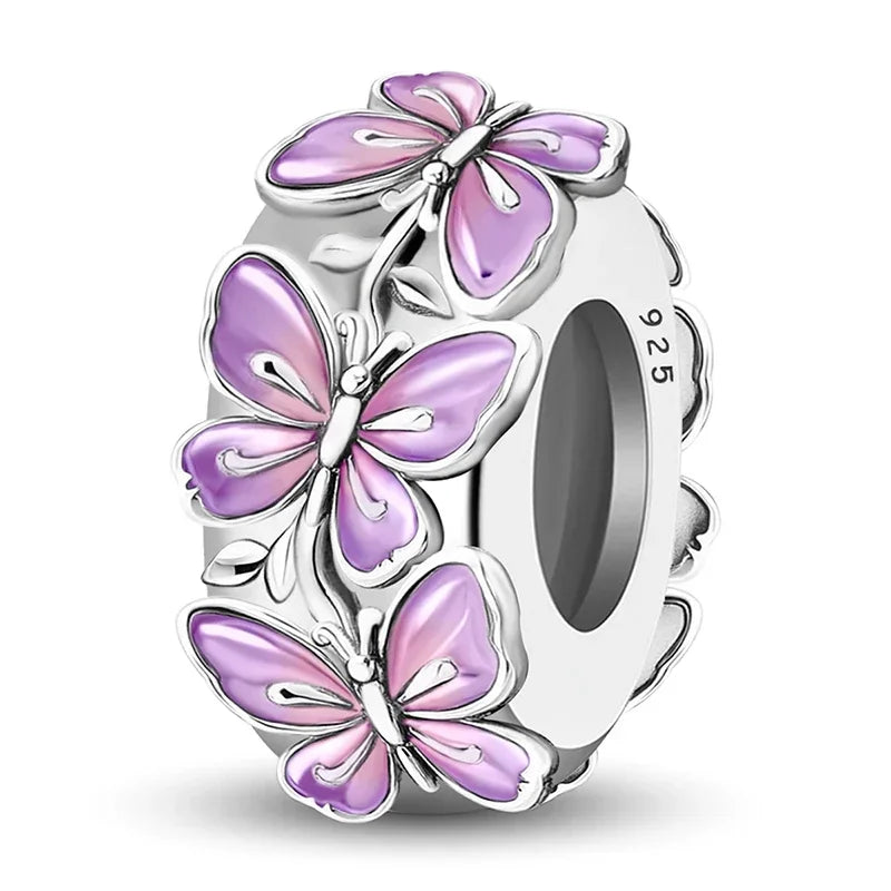 Charm-Anhänger aus 925er-Sterlingsilber - verschiedene Motive