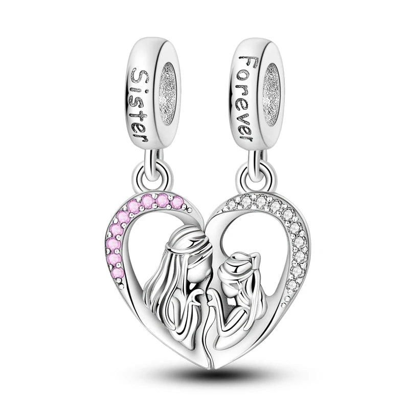 Sterling Silver Charm Beads