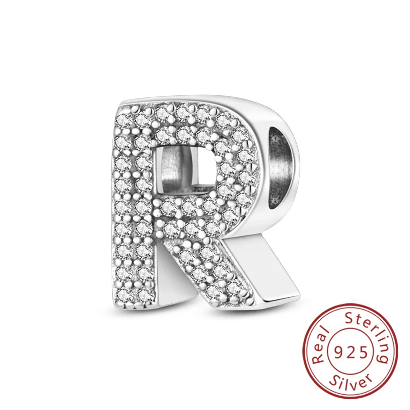 Charms fit original bracelets, A-Z