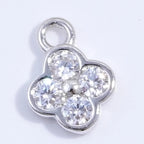 Zahle 2 get 3!   925 Sterling Zirkonia-Anhänger - verschiedene Farben