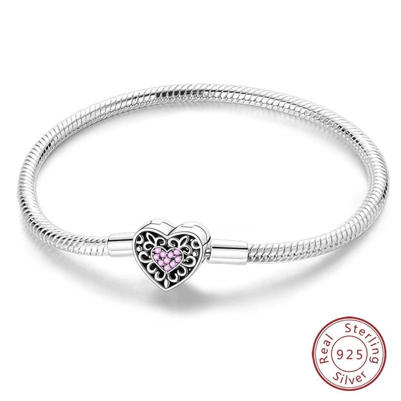 Zahle2 get 3! - Armband Silber 925, Original 17–20 cm verschiedene Motive