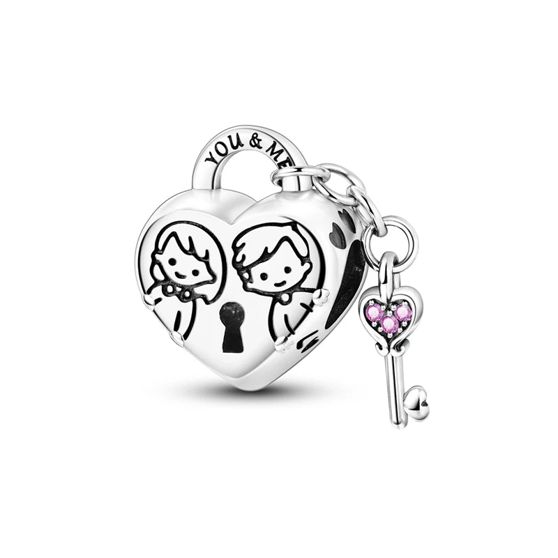 Sterling Silver Charm Beads
