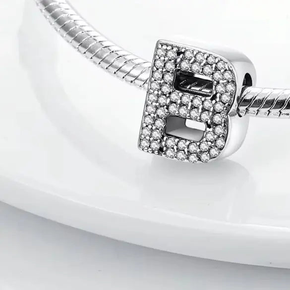 Charms fit original bracelets, A-Z