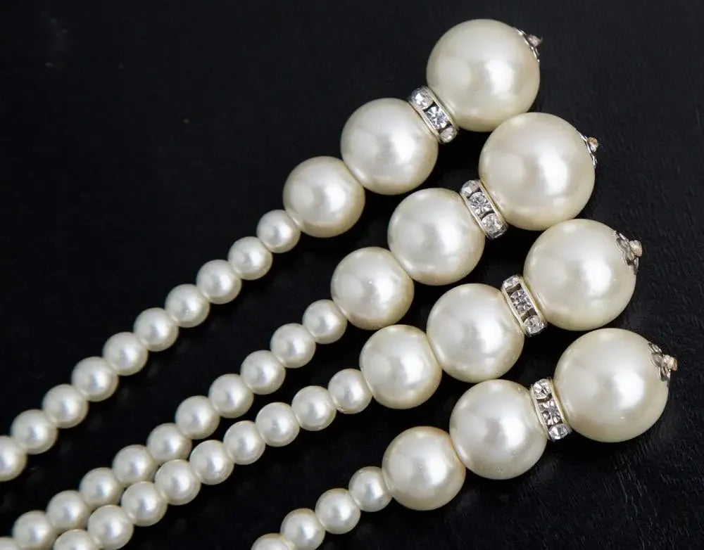 1920er-Jahre-Perlen-Halskette