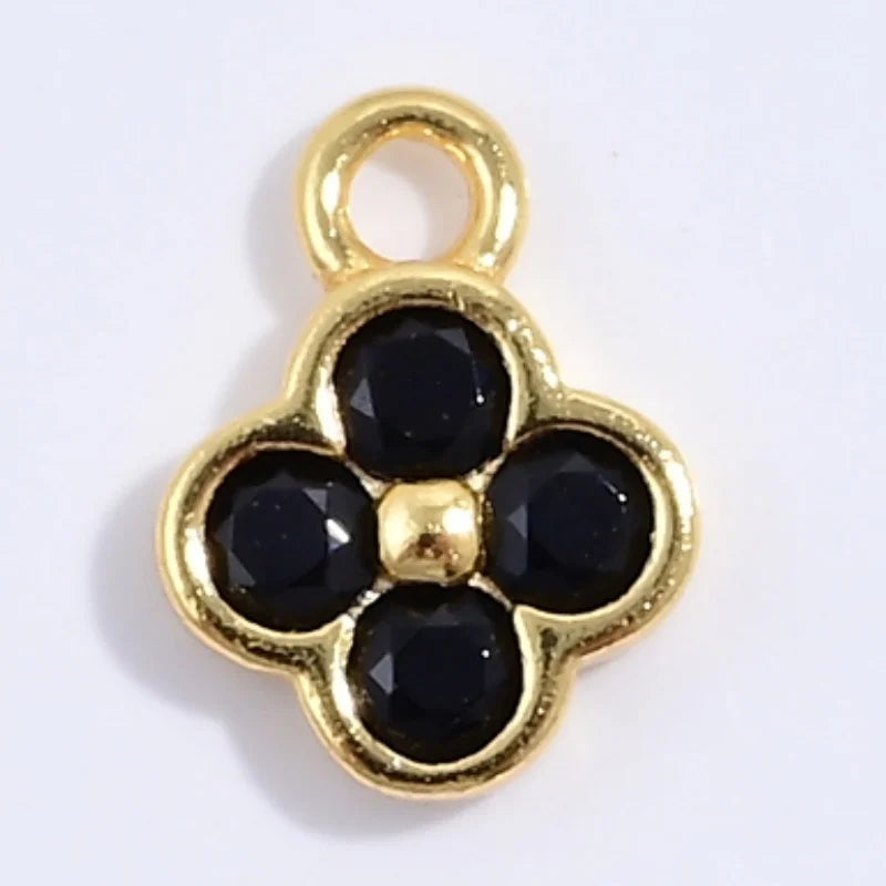 Zahle 2 get 3!   925 Sterling Zirkonia-Anhänger - verschiedene Farben