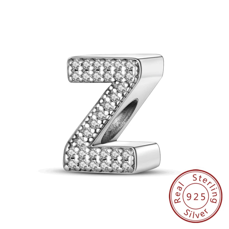 Charms fit original bracelets, A-Z