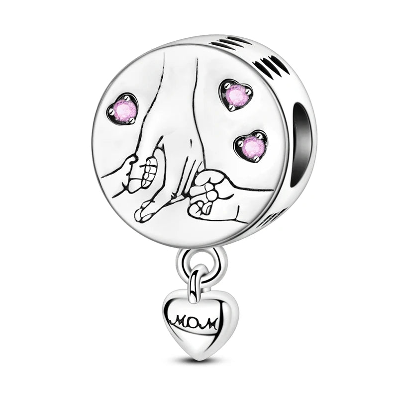 Sterling Silver Charm Beads