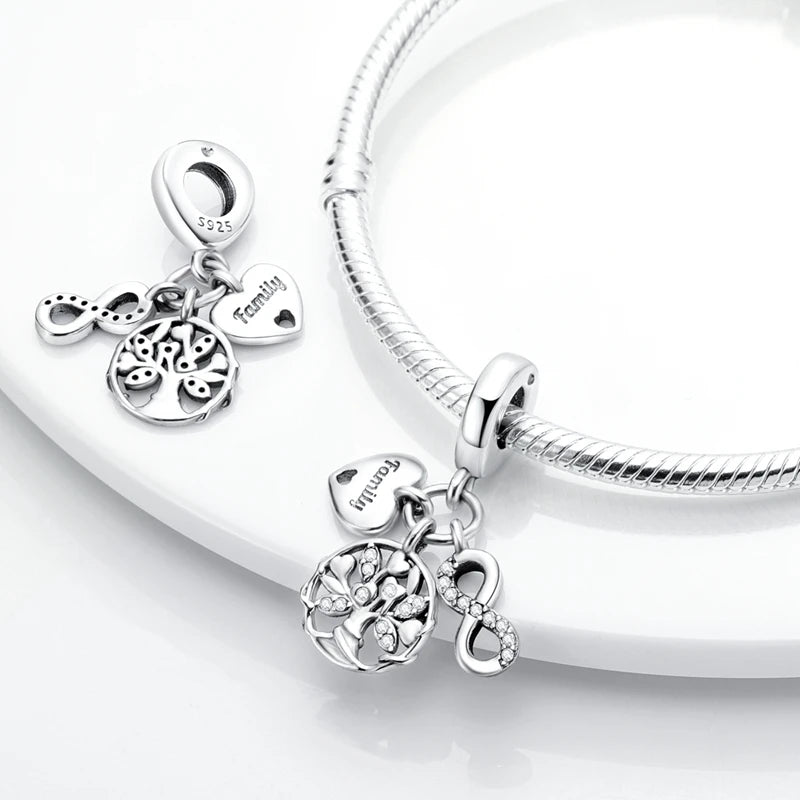 Sterling Silver Charm Beads