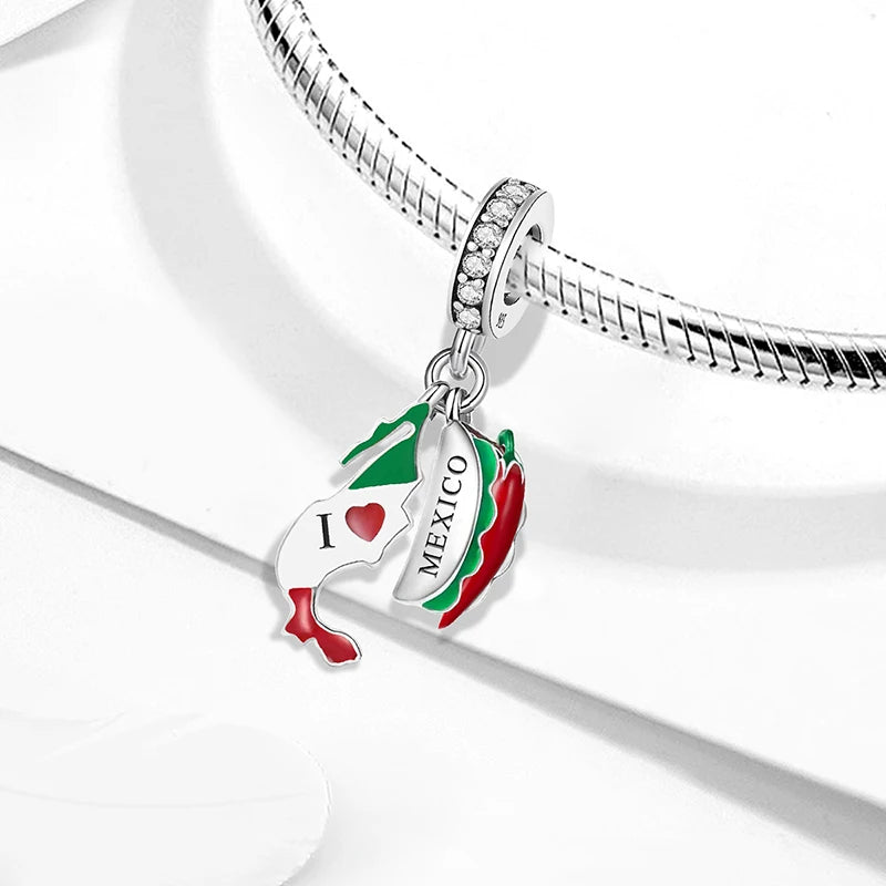 925 Sterling Silver Charm Pendant