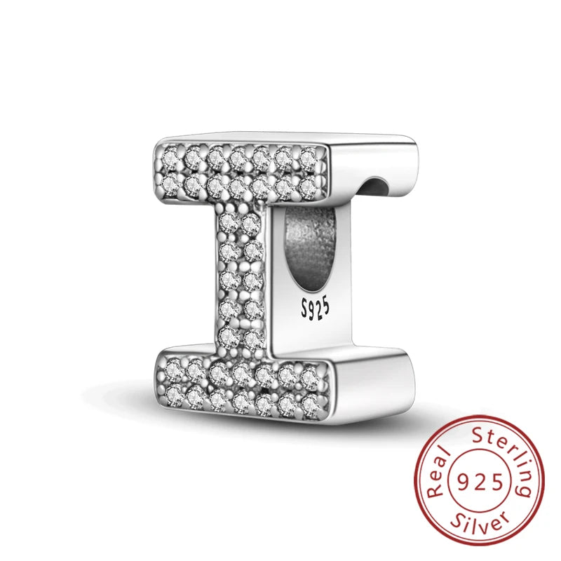Charms fit original bracelets, A-Z