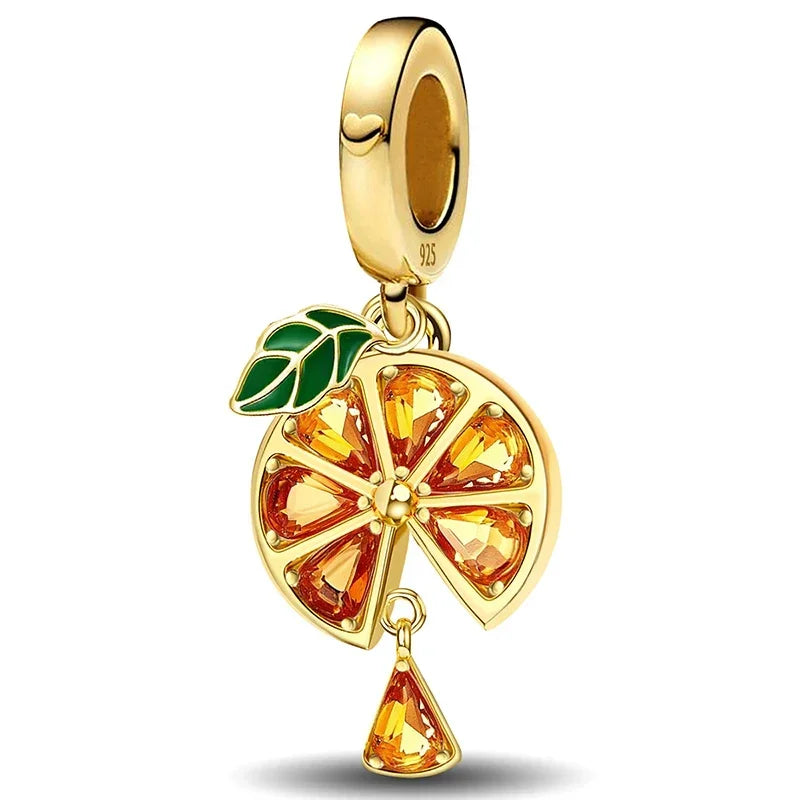 Charm-Anhänger aus 925er-Sterlingsilber - verschiedene Motive