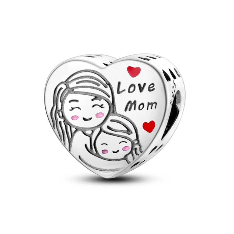 Sterling Silver Charm Beads