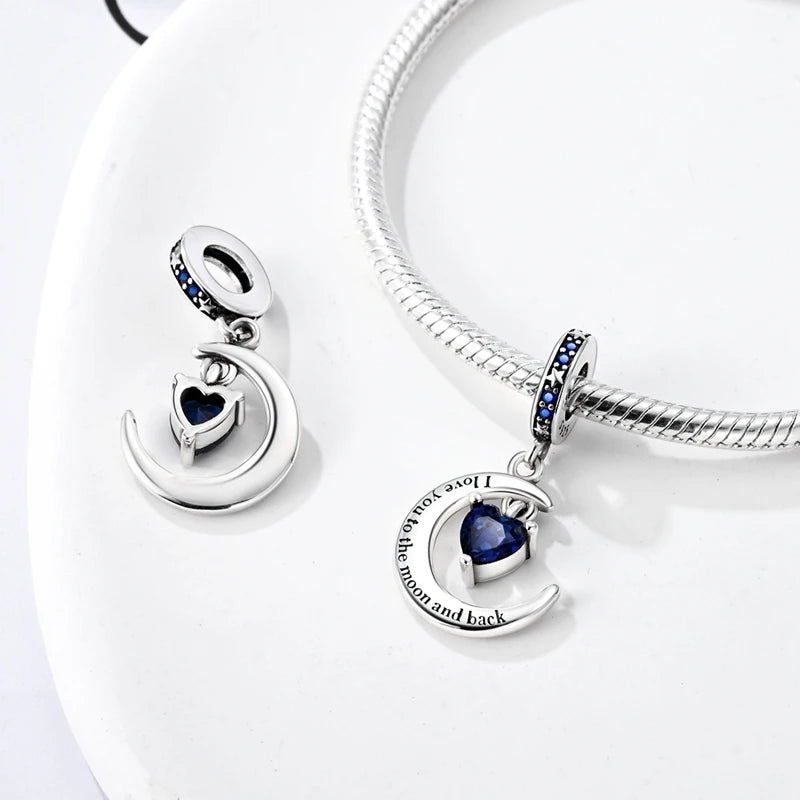 Charms-Perlen aus 925er-Sterlingsilber