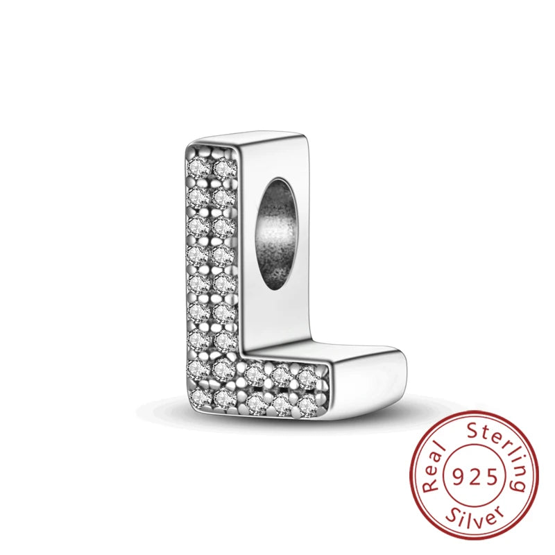 Charms fit original bracelets, A-Z