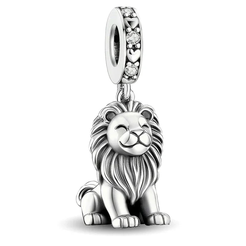 Charm-Anhänger aus 925er-Sterlingsilber - verschiedene Motive