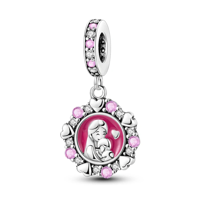 Sterling Silver Charm Beads