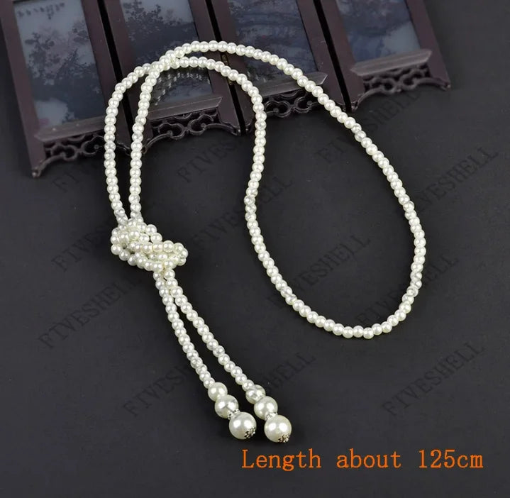 1920er-Jahre-Perlen-Halskette