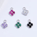 Zahle 2 get 3!   925 Sterling Zirkonia-Anhänger - verschiedene Farben