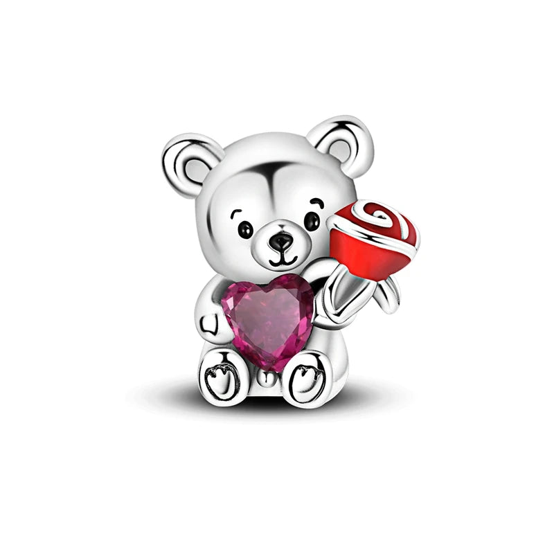 Sterling Silver Charm Beads